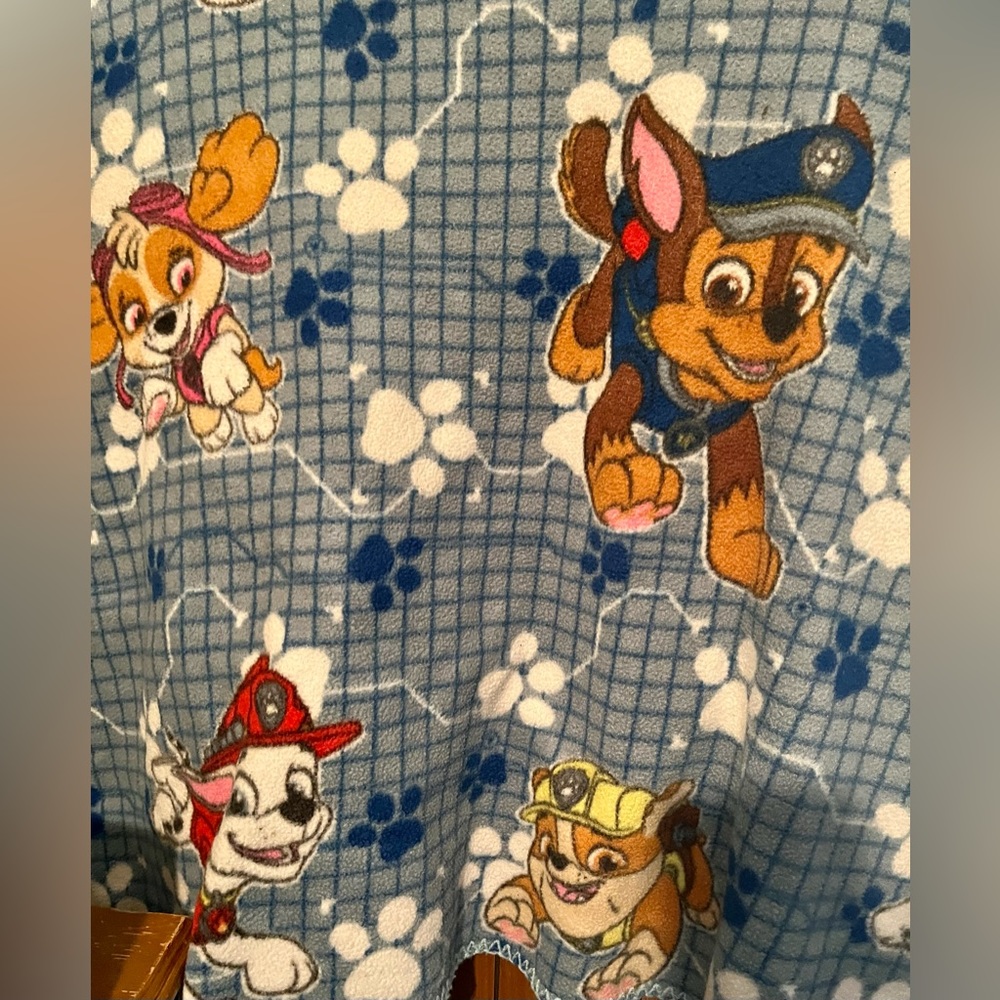 Paw Patrol throw blanket